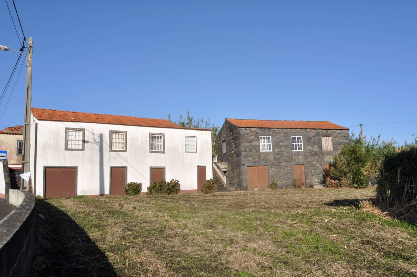 Two stone houses for sale