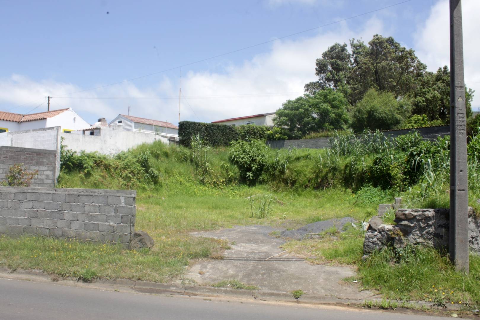 building plot view Faial