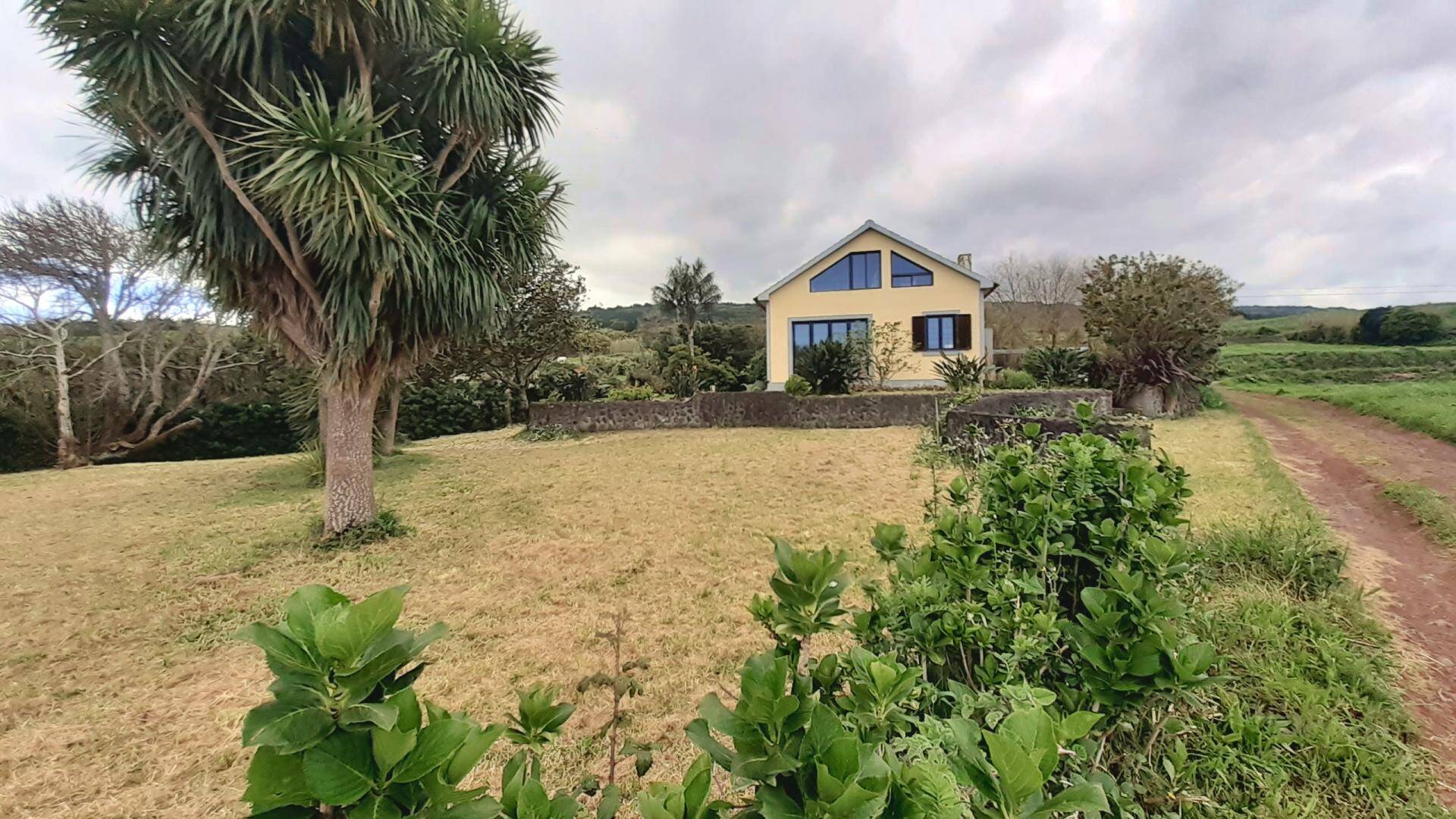 house tropical garden views