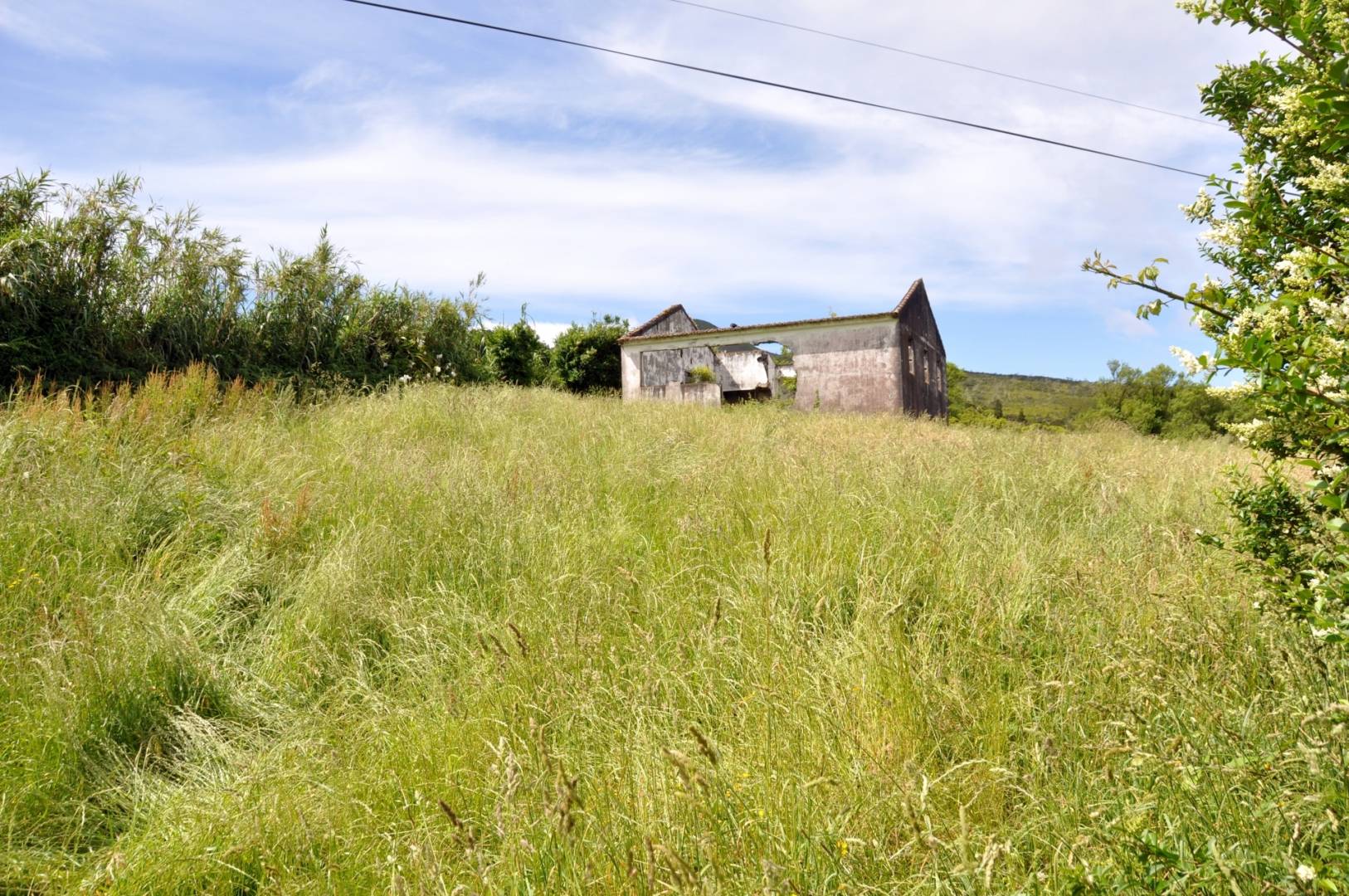 plot ruin view faial