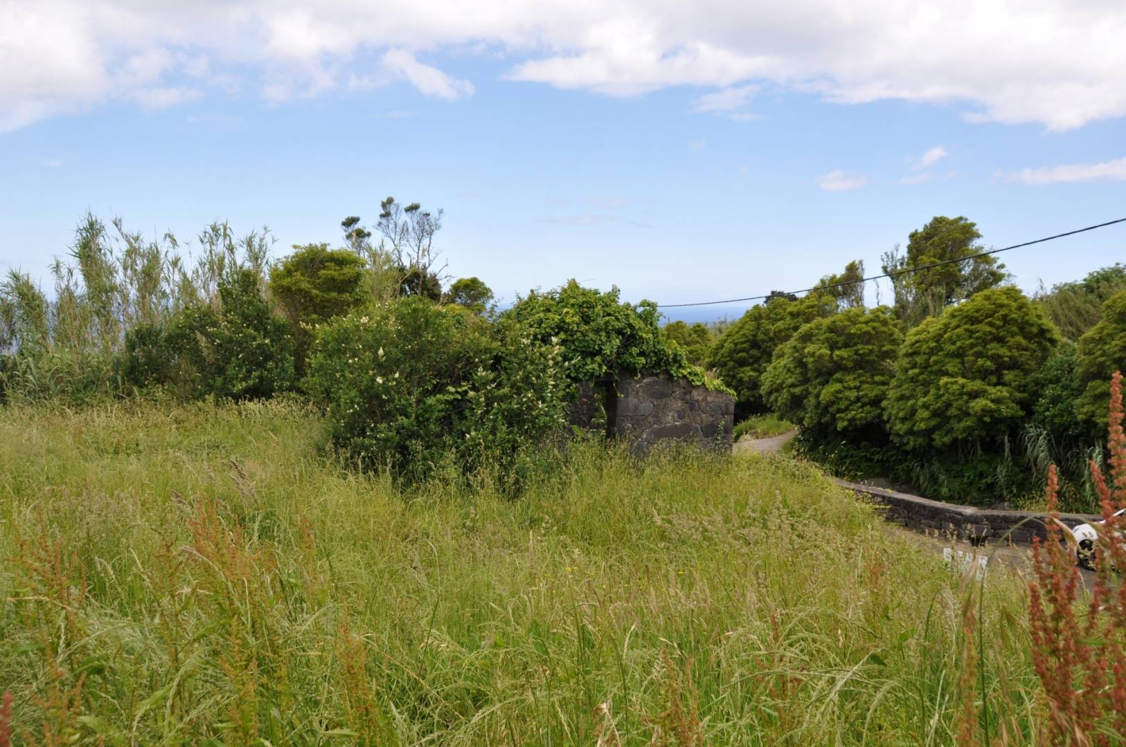 plot ruin view faial